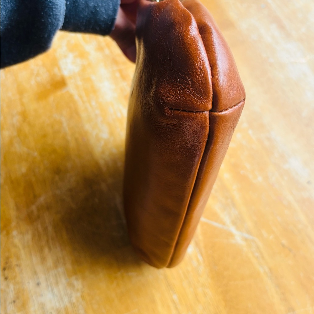 Patricia Nash Tan Leather Wristlet - Picture 4 of 9